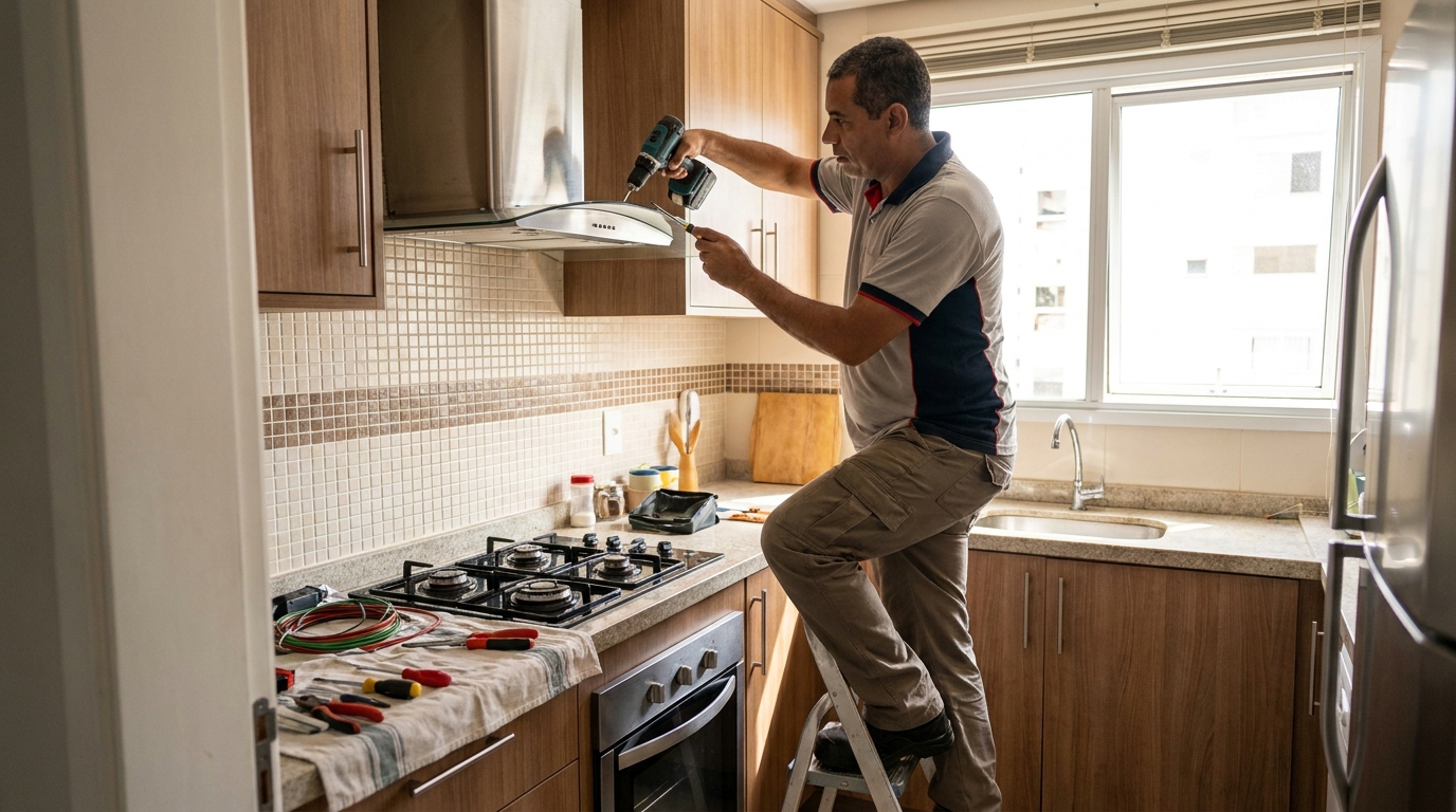 Instalação de Exaustor em Porto Velho‑RO